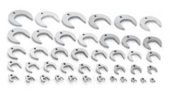 42 pc 3/8" Drive SAE Open End Crowfoot Wrench Set