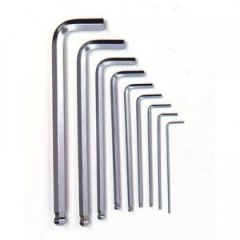 9 Piece Long L-Shaped Metric Hex Key Set