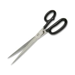 Straight Shears - 3" Cutting Length - Pointed - Straight-Left/Right - Steel, Nickel Plated