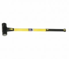 Double Face Sledge Hammer, 8 lb. Head Weight, 1-1/2" Head Width, 35-1/2" Overall Length
