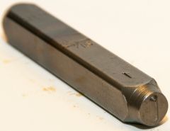 3/16", Die Stamp, Letter "I"