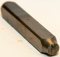 3/16", Die Stamp, Letter "M"