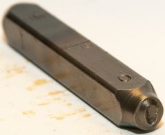 3/16", Die Stamp, Letter "O"