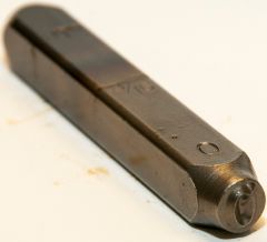 3/16", Die Stamp, Letter "Q"