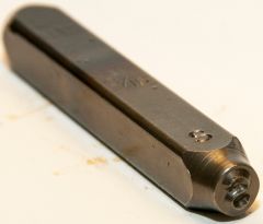 3/16", Die Stamp, Letter "S"