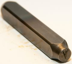 3/16", Die Stamp, Letter "V"