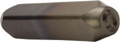3/16", Metal Hand Stamp, C