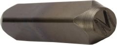 3/16", Metal Hand Stamp, M