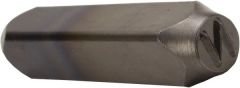3/16", Metal Hand Stamp, N