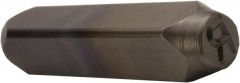 3/16", Metal Hand Stamp, R