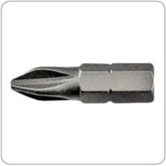 1/4" Hex Drive Size 2 Phillips Insert Bit