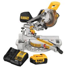 20V MAX 7 1/4" Sliding Miter Saw (w/Battery & Charger)