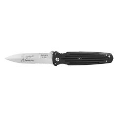 Applegate Combat Folder - Double Bevel, Serrated
