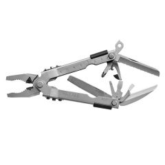 Multi-Plier 600 - Stainless, Carbide Cutters, Bluntnose, Leather Sheath