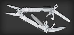 Multi-Plier 600 - Needlenose Stainless With Tungsten Carbide Insert Cutters, Leather Sheath