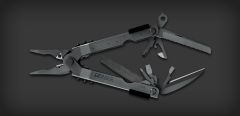 Multi-Plier 600 - Black, Carbide Cutters, Needlenose, Leather Sheath