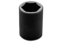 1/2" Drive Impact Socket 3/4" - 6 Point