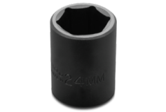 1/2" Drive Impact Socket 24MM - 6 Point