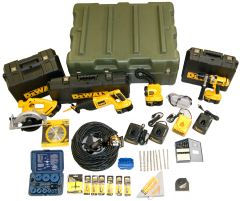Cordless 18 Volt Int'l Power Tool Kit