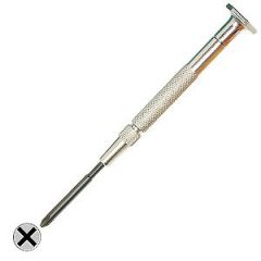 #0 Chromium Vanadium Steel Phillips Screwdriver, 2.5mm Blade Length