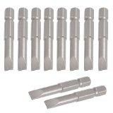 Slotted Insert Bits - 1/4” Hex