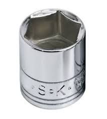 3/4" 3/8" Drive 6-Point Fractional Standard Chrome Socket