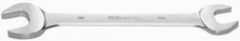 9/16" x 5/8" Williams Chrome Satin Finish Open End Wrench