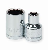 18MM 1/2" Drive Shallow Socket 6-Point