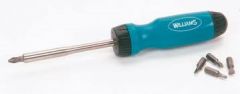 Magnetic Ratcheting Screwdriver 5-bits