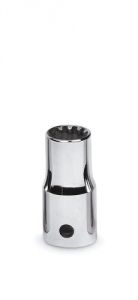 1/4" Drive SAE #8, 1/4" Hex, Shallow Spline Socket