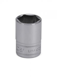18mm 1/2" Drive 6 Point Metric Shallow Socket