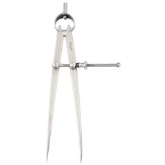 Yankee Spring-Type Dividers, 8" Size and Capacity, Solid Nut, Flat Leg