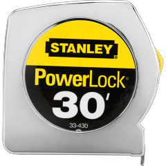 STANLEY® POWERLOCK® CLASSIC TAPE MEASURE 1" X 30'