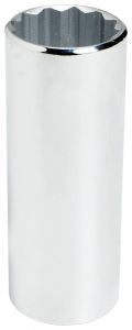Tether-Ready 1/2" Drive Deep Socket 5/8" - 12 Point