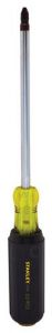 STANLEY® VINYL GRIP PHILLIPS TIP SCREWDRIVER # 3 X 6"