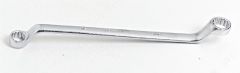 Satin Deep Offset Double Box Wrench 1/2" X 9/16" - 12 Point