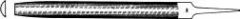 6" Second Half Round File