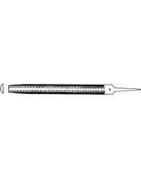 8" Half Round File Second American