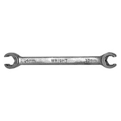 19mm x 21mm Metric Flare Nut Wrench Full Polish 6-Point