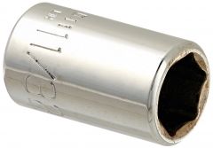 11/32" 1/4" Drive 6 Point Standard Socket