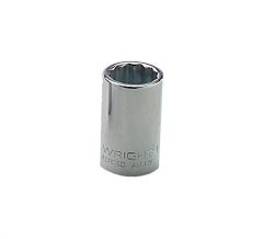 27mm 1/2" Drive 12 Point Chrome Metric Socket