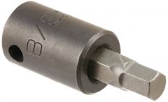 1/2" Dr Impact Hex Bit Socket & Replacement Hex Bit