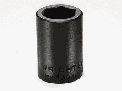 10mm 1/2" Drive 6-Point Standard Metric Impact Socket