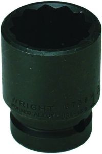2-3/16" 3/4" Drive 12 Point Standard Impact Socket