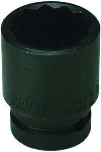 2-1/4" 3/4" 12 Point Standard Impact Socket