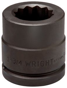 1-1/2" Dr. 12 Pt. Standard Impact Socket 84743