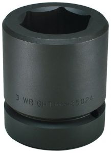 170MM 2-1/2" Drive 6 Point Standard Metric Impact Socket